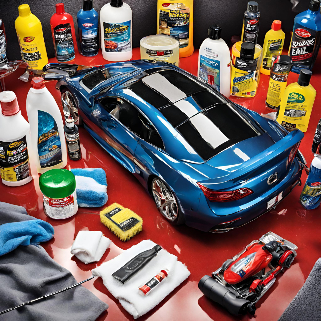 Car cleaning and detailing products