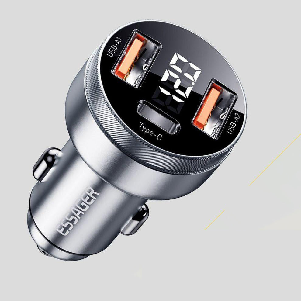 Car Charger USB Type-C Fast Charging Quick - Pro