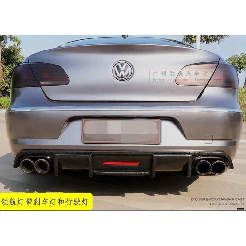 Volkswagen Passat CC Shark Style Spoiler 2009-2017 w/ LED Light