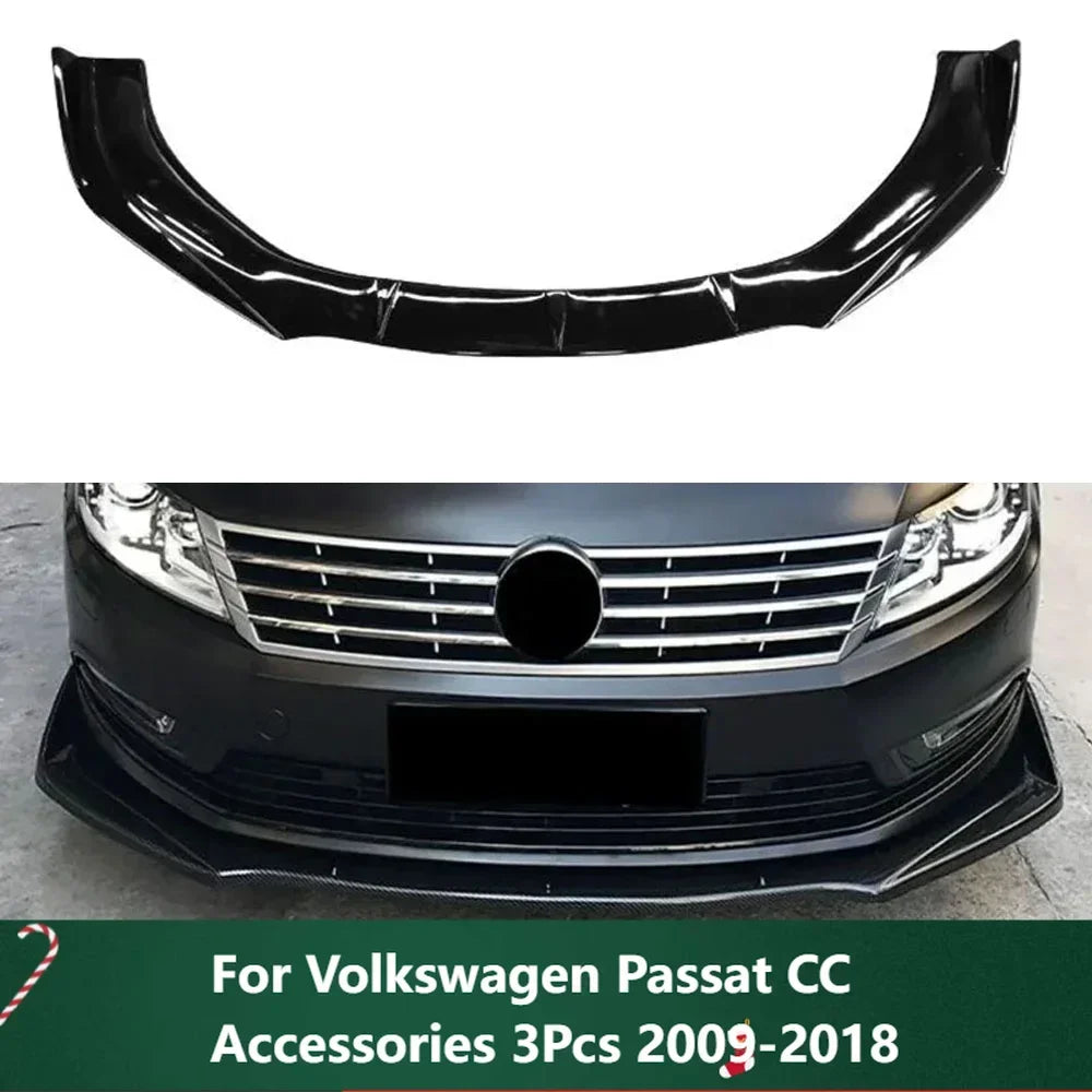 Volkswagen Passat CC Front Bumper Lip Splitter Spoiler