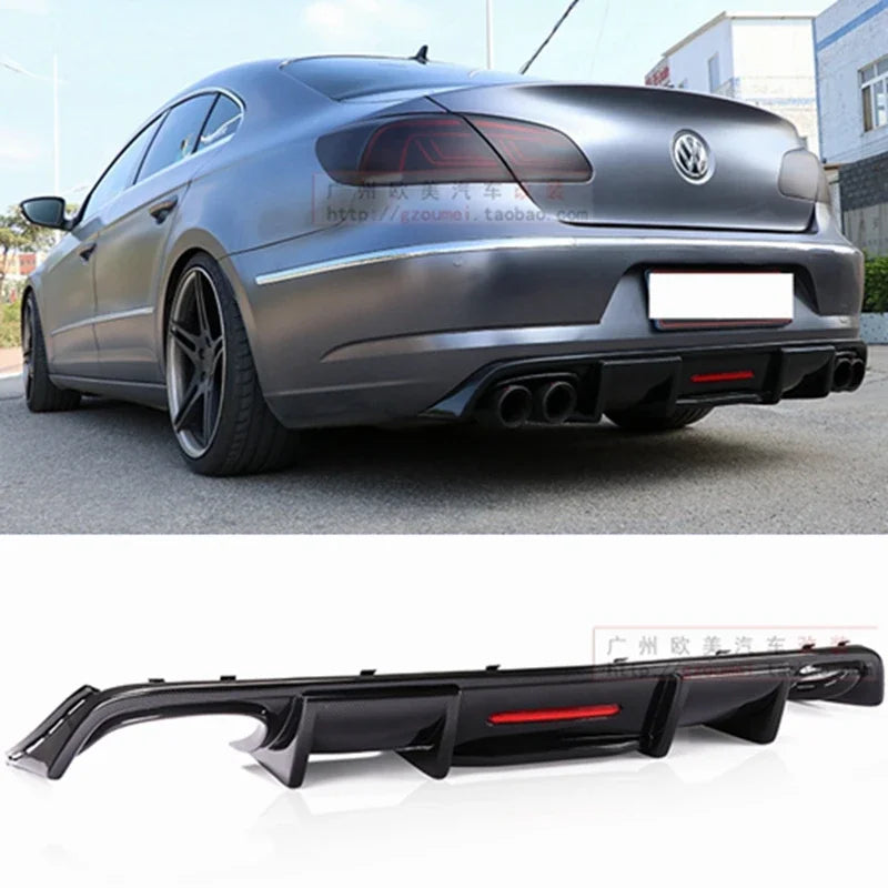 Volkswagen Passat CC Shark Style Spoiler 2009-2017 w/ LED Light