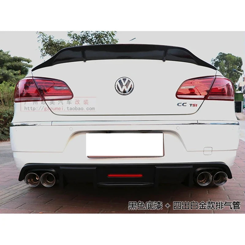 Volkswagen Passat CC Shark Style Spoiler 2009-2017 w/ LED Light