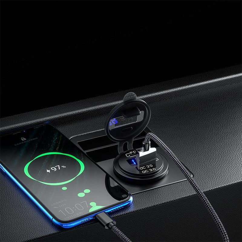 Car Charger with Multi-Function Premium - One Beast Garage