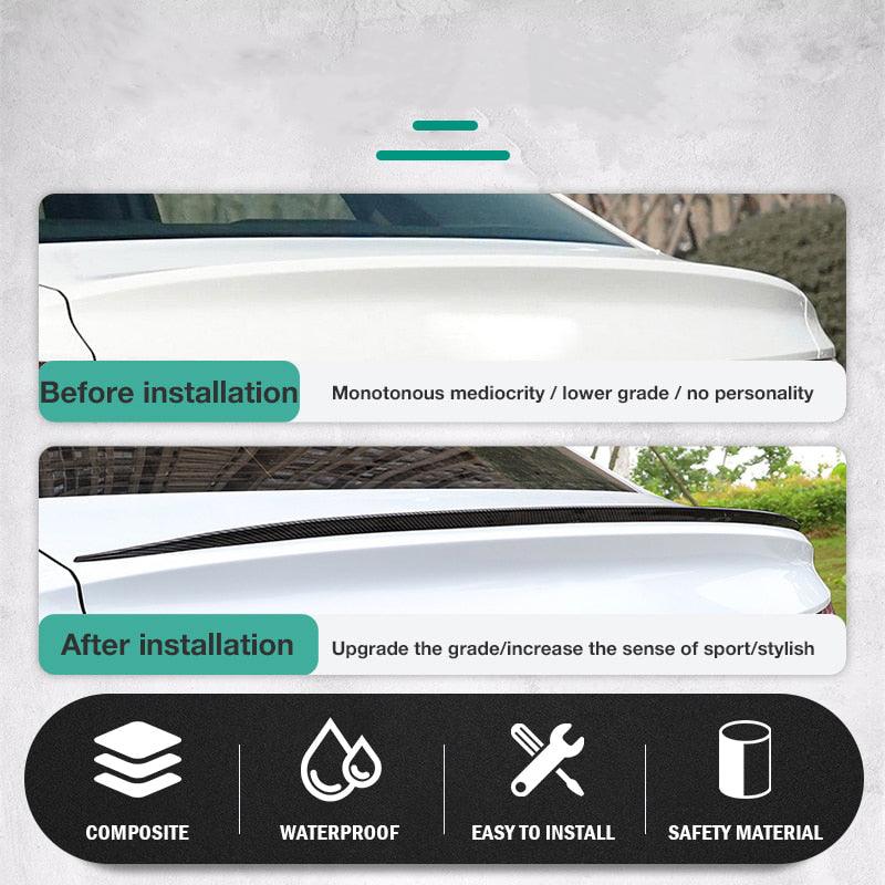 Car Rear Universal Spoiler Bumper - One Beast Garage