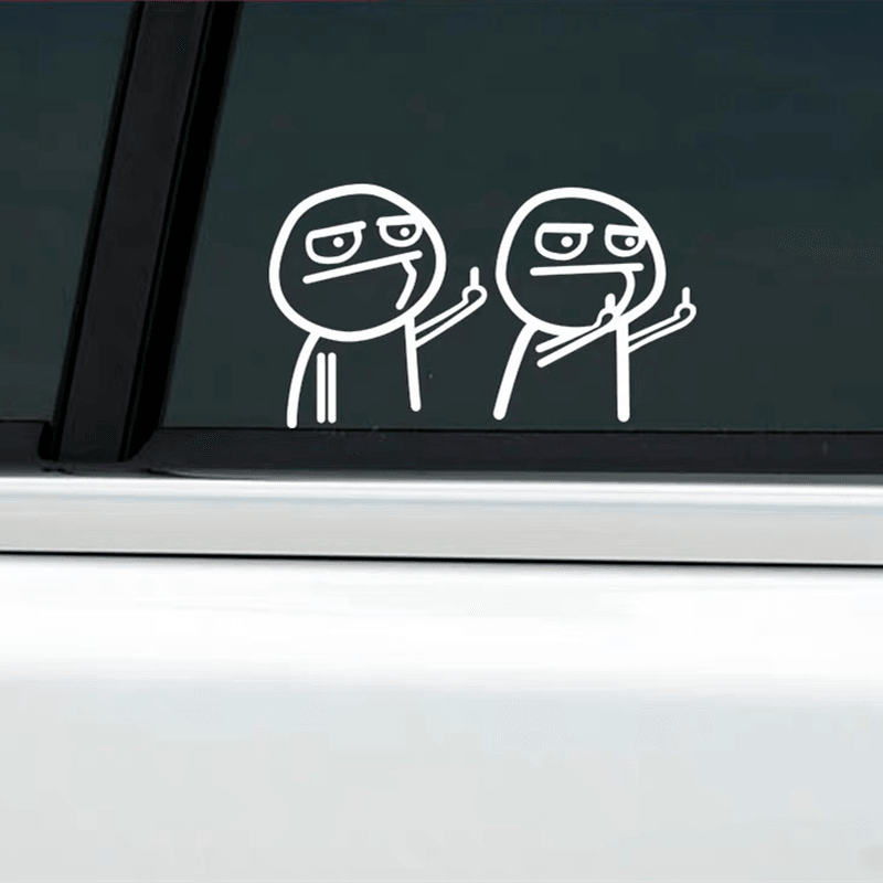 Cartoon Funny Sticker - Reflective - One Beast Garage