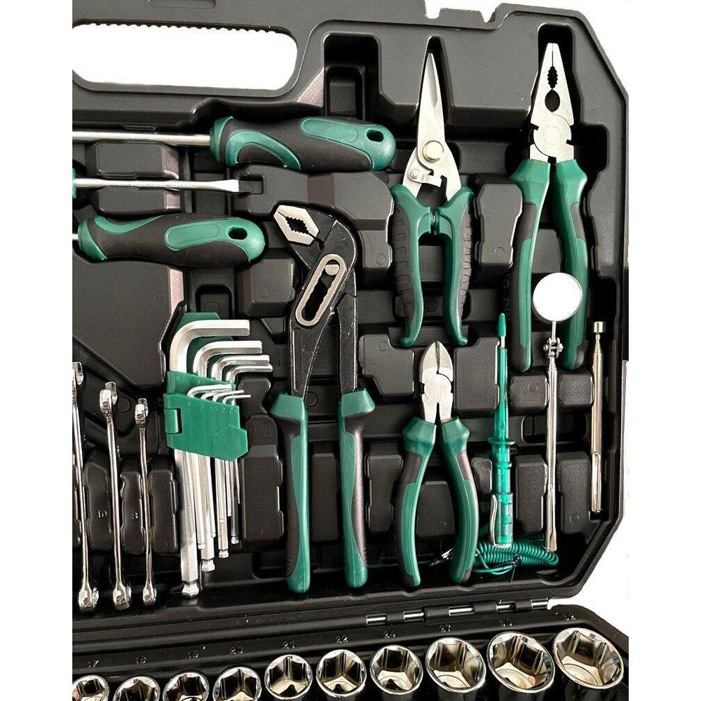 Comprehensive 142-Piece Auto Repair Toolbox Hand Tool Set - One Beast Garage