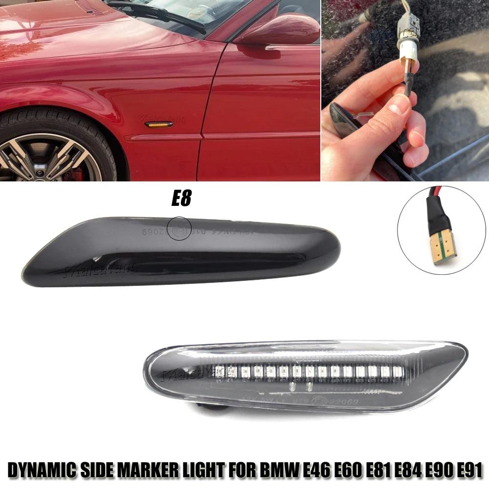 Dynamic LED Fender Light Side Marker for BMW - One Beast Garage