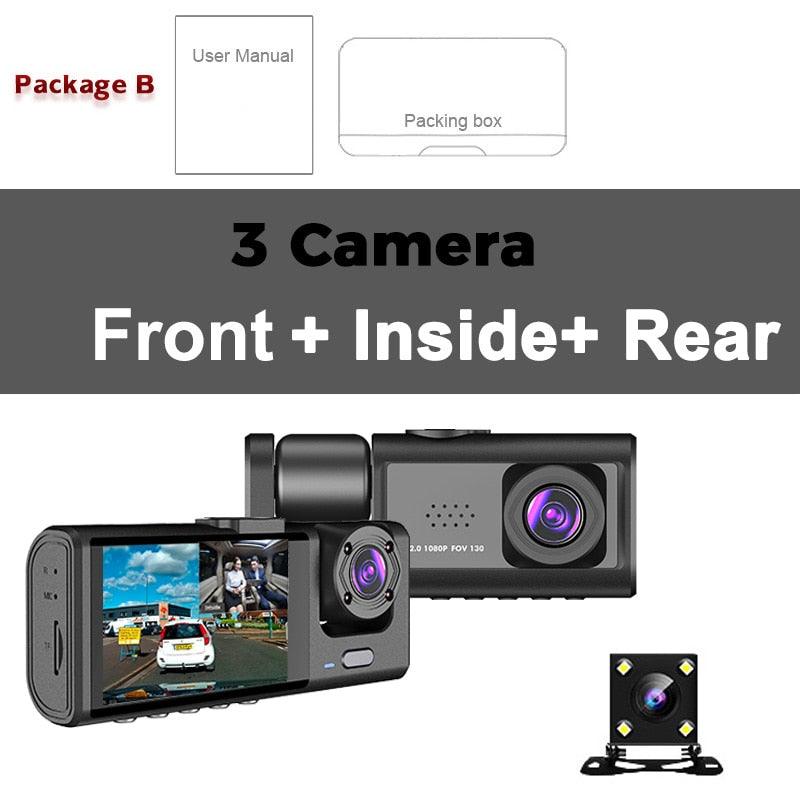 High Performance Car Dash Cam with Rear View Camera - One Beast Garage