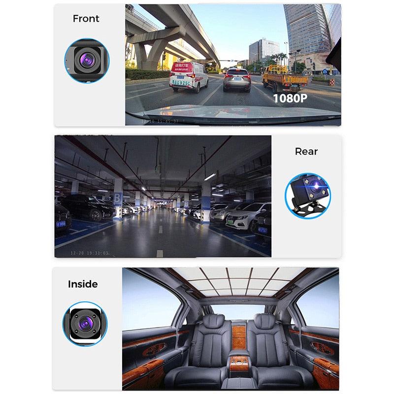 High Performance Car Dash Cam with Rear View Camera - One Beast Garage