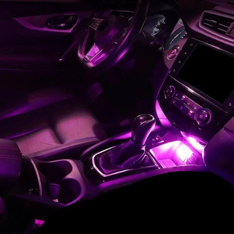 Interior ambient light with USB power supply - One Beast Garage