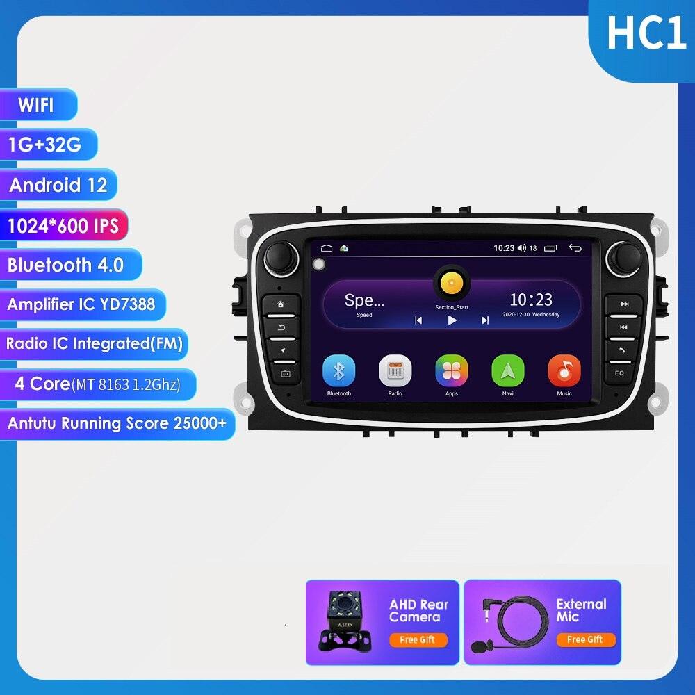 Multimedia navigation - Ford C-MAX & Kuga 4G support -Carplay-Android 12 - One Beast Garage