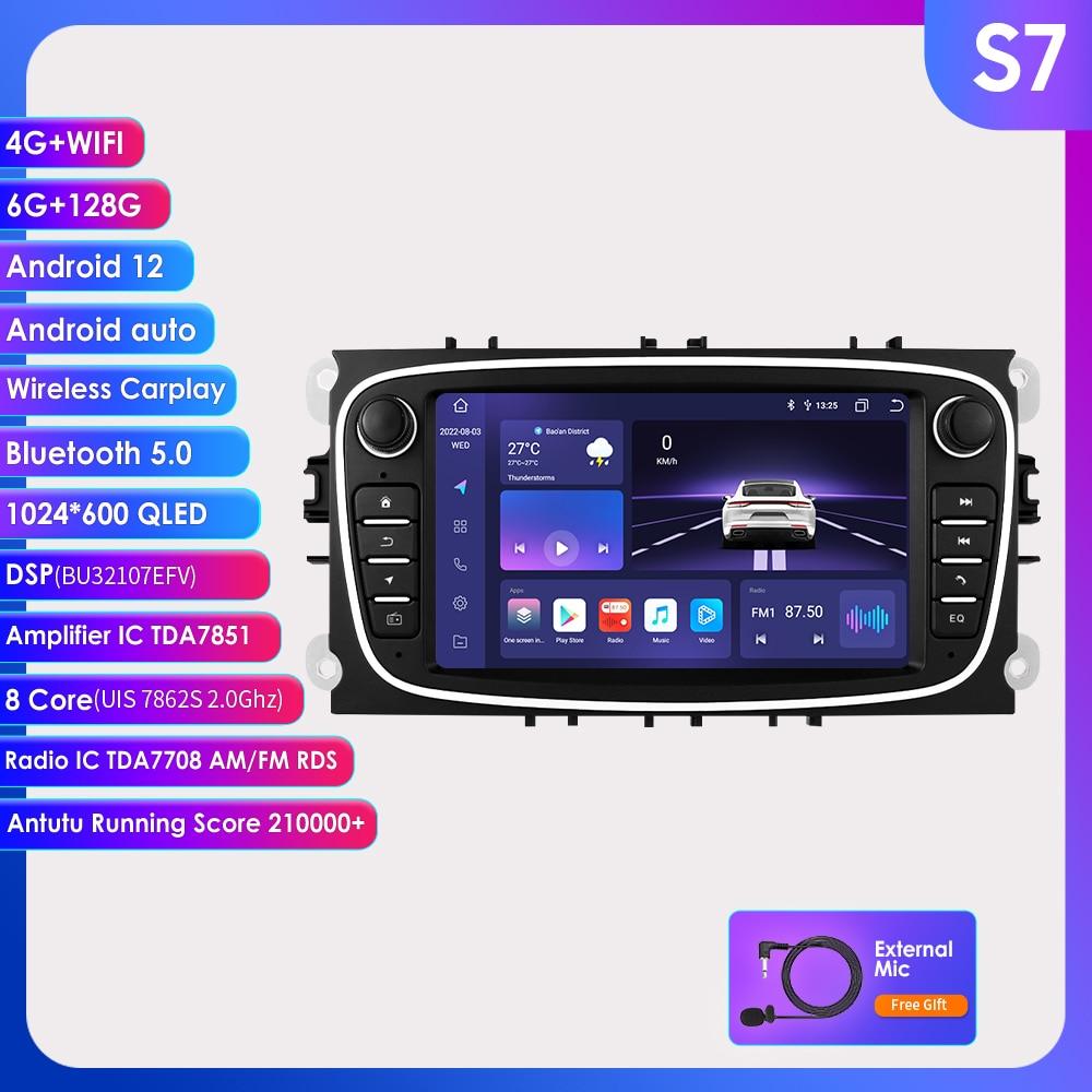 Multimedia navigation - Ford C-MAX & Kuga 4G support -Carplay-Android 12 - One Beast Garage