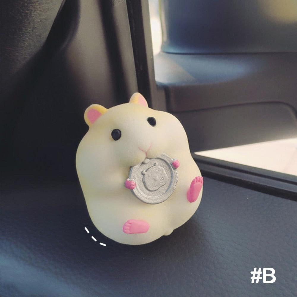 Ornament in the shape of a cute Rat for the car or office - One Beast Garage