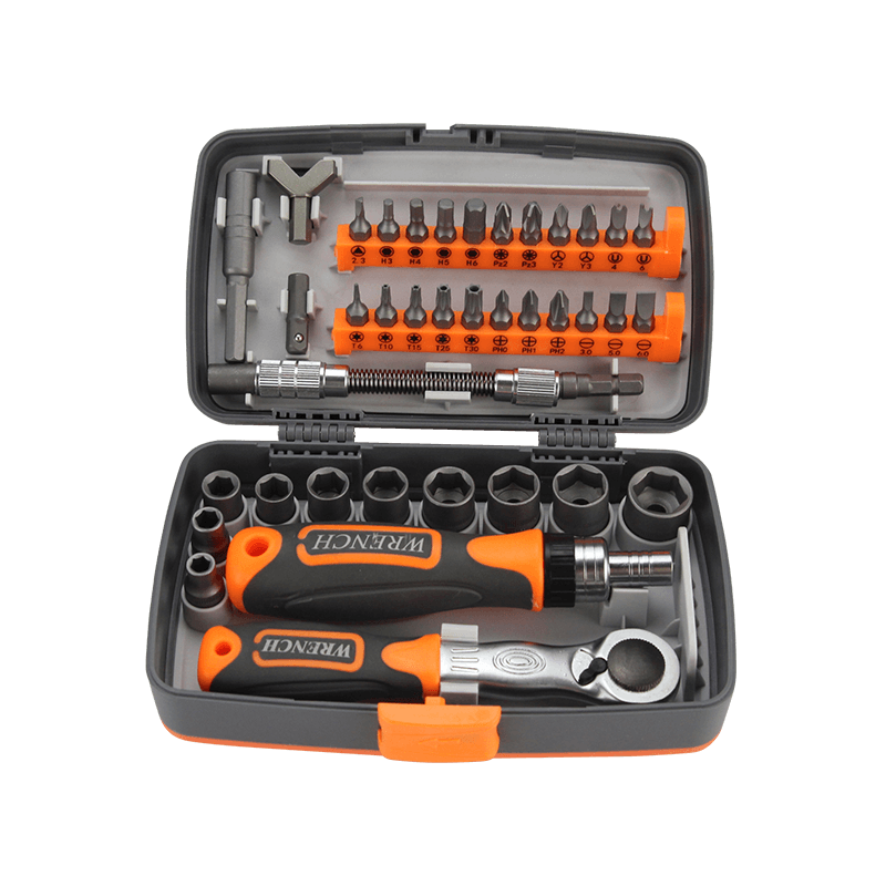 Precision Screwdriver Set, Magnetic, 38 pieces, Flexible Extension Rod - One Beast Garage