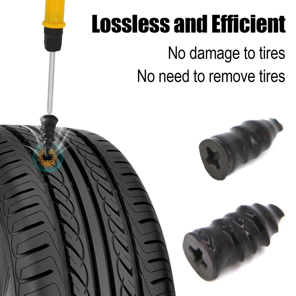 Professional kit for car tire repair between 13-68 pieces - One Beast Garage