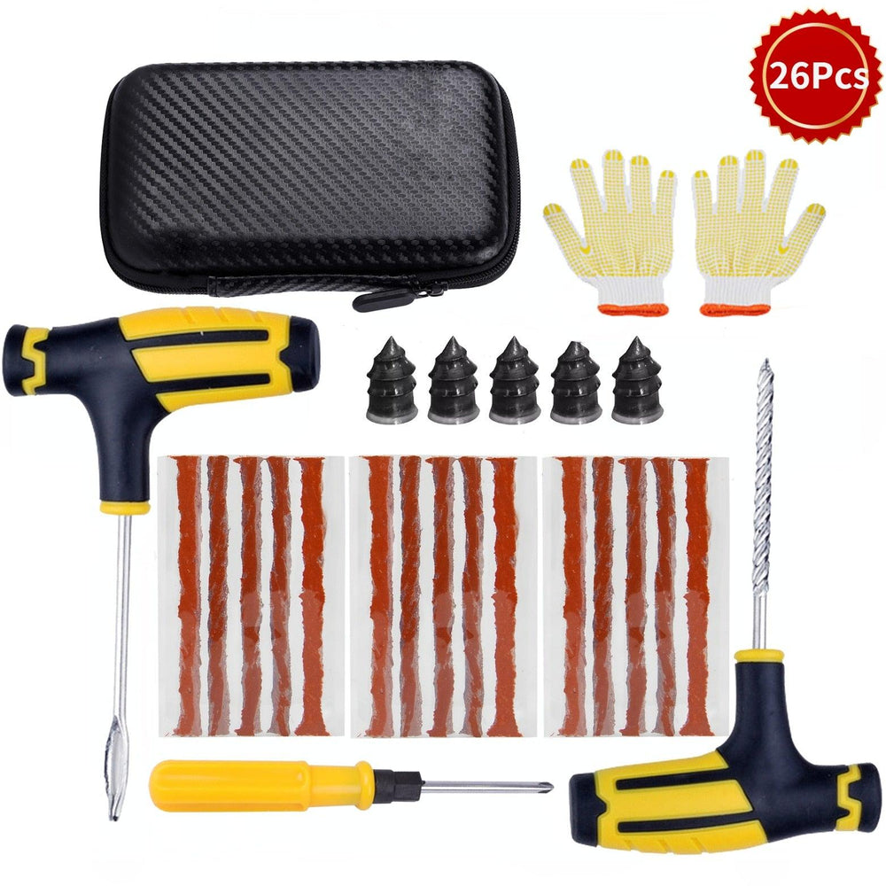 Professional kit for car tire repair between 13-68 pieces - One Beast Garage