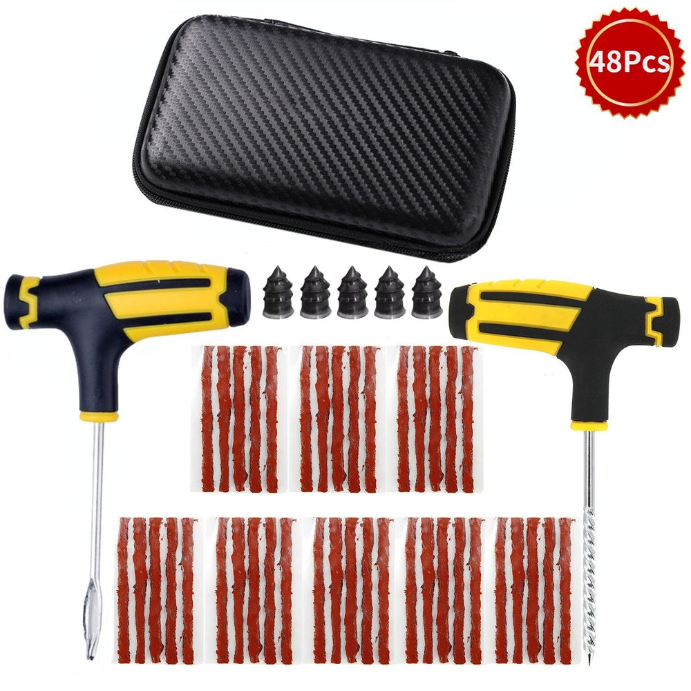 Professional kit for car tire repair between 13-68 pieces - One Beast Garage