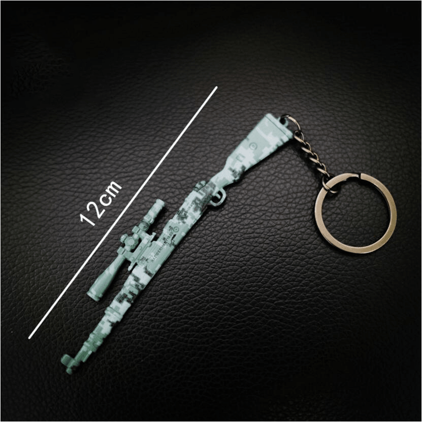 PUBG 3D Keychain weapon - One Beast Garage