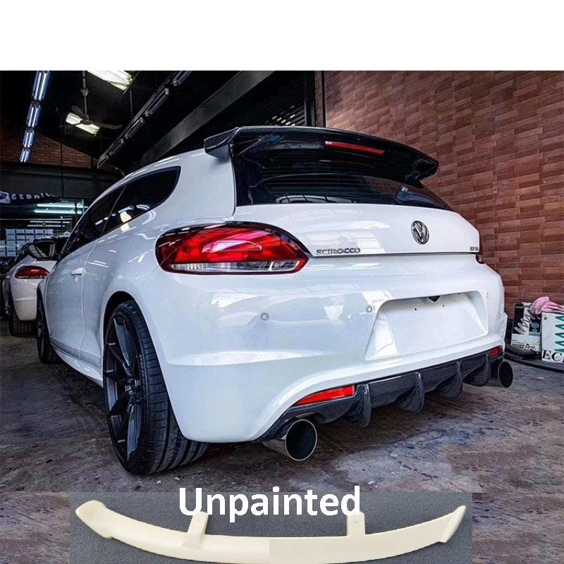 Rear spoiler extension- VW Scirocco - One Beast Garage