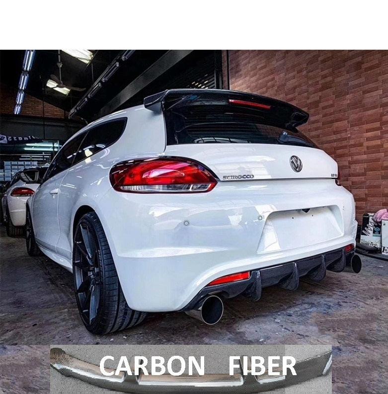 Rear spoiler extension- VW Scirocco - One Beast Garage