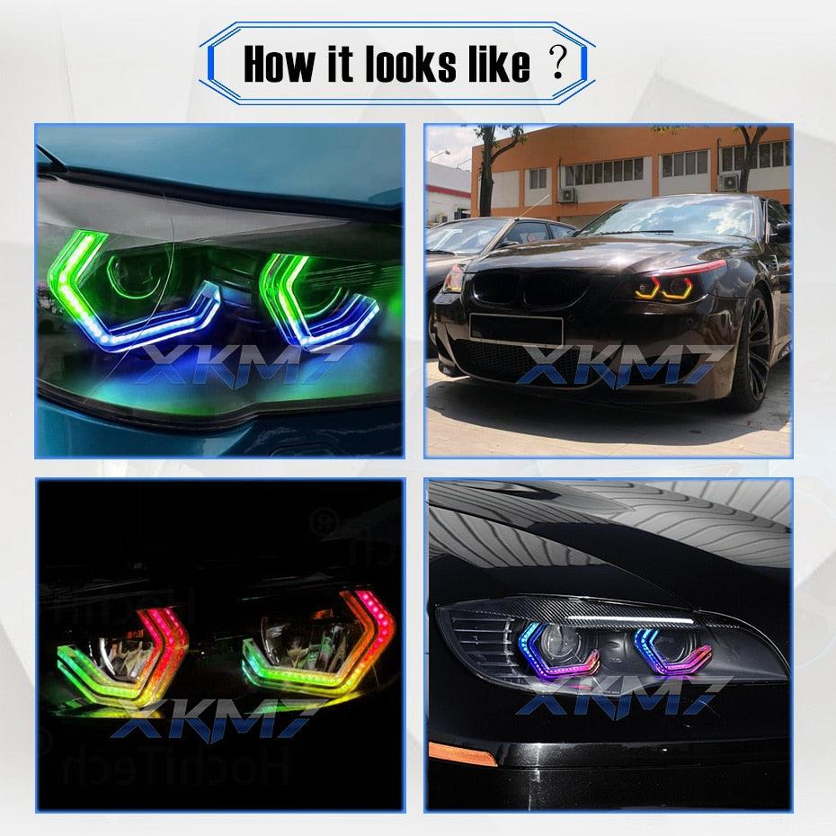 RGB LED Angel Eyes Lights for BMW - One Beast Garage