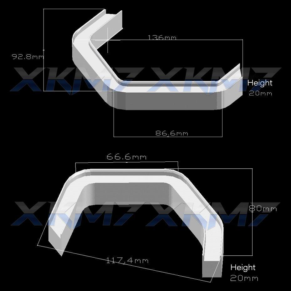 RGB LED Angel Eyes Lights for BMW - One Beast Garage