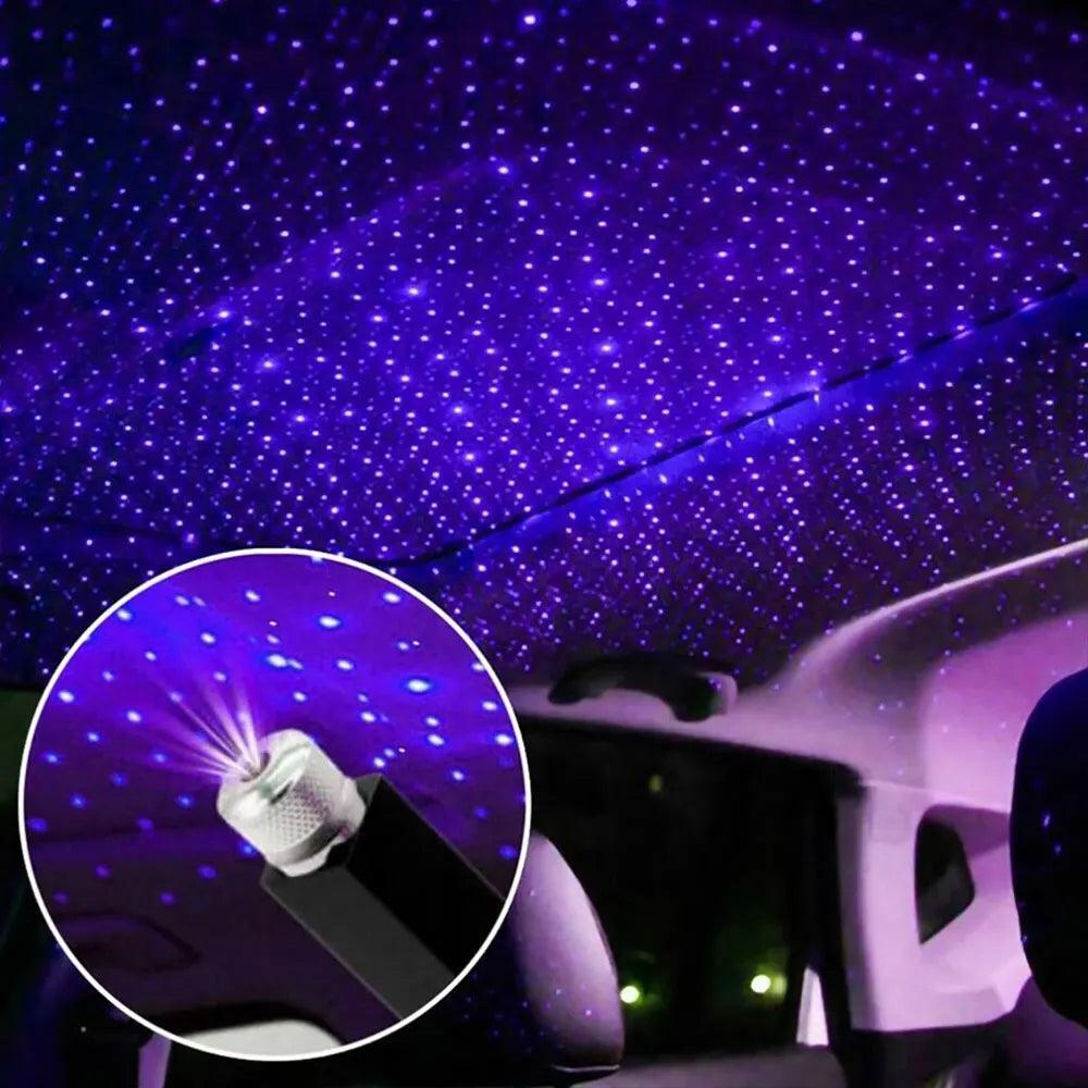 Romantic LED Car Roof Star Night Light Projector - One Beast Garage