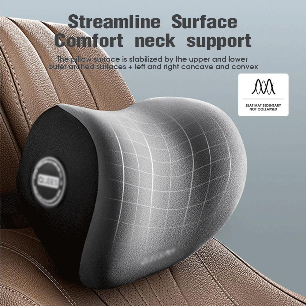 Set of car pillows for headrests and lumbar - One Beast Garage