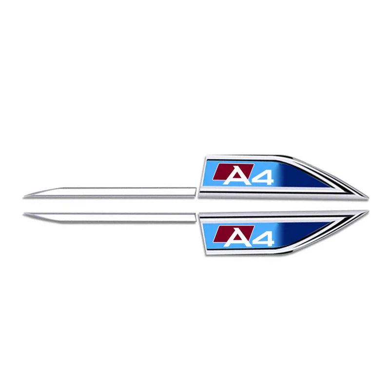 Side metal emblem for Audi (A3-A8) (Q3-Q8) - One Beast Garage