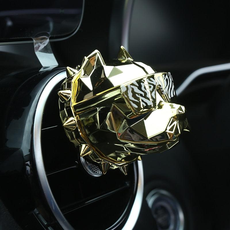 Stylish Design Car Aromatherapy Diffuser - Bulldog in Your Car - One Beast Garage