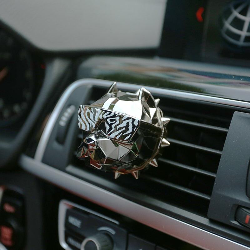 Stylish Design Car Aromatherapy Diffuser - Bulldog in Your Car - One Beast Garage