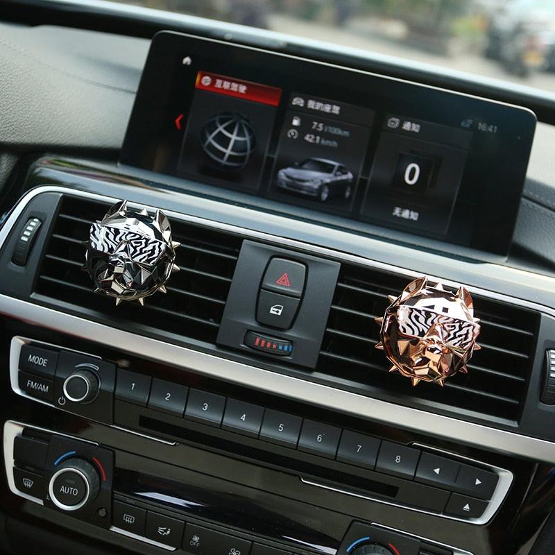 Stylish Design Car Aromatherapy Diffuser - Bulldog in Your Car - One Beast Garage